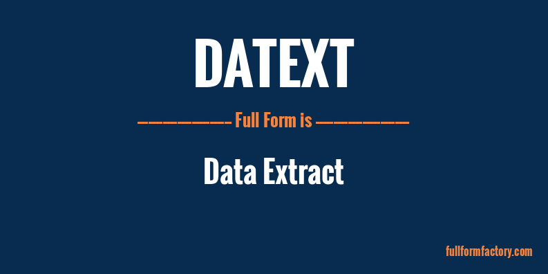 datext-full-form