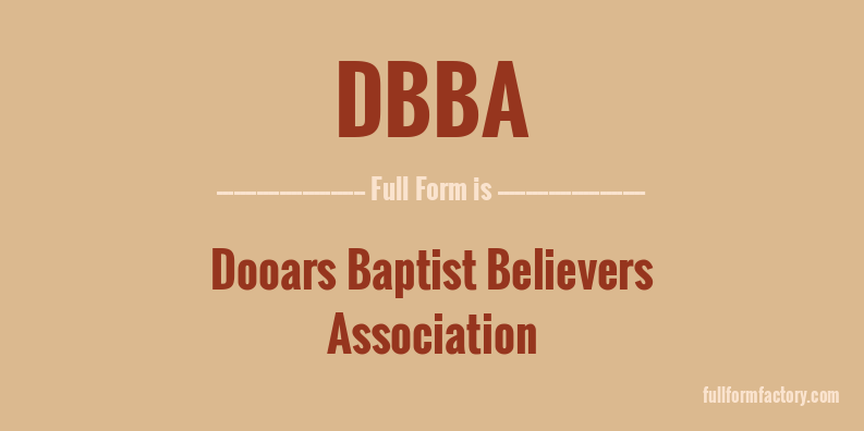 dbba-full-form