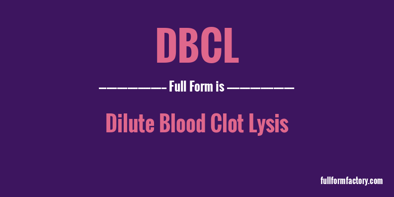 dbcl-full-form