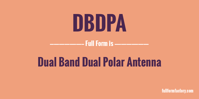 dbdpa-full-form
