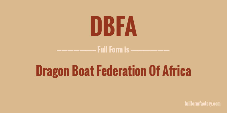 dbfa-full-form