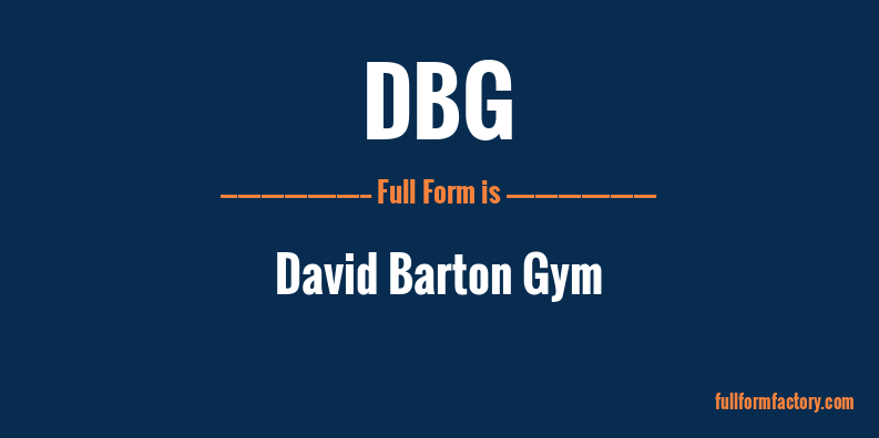 dbg-full-form