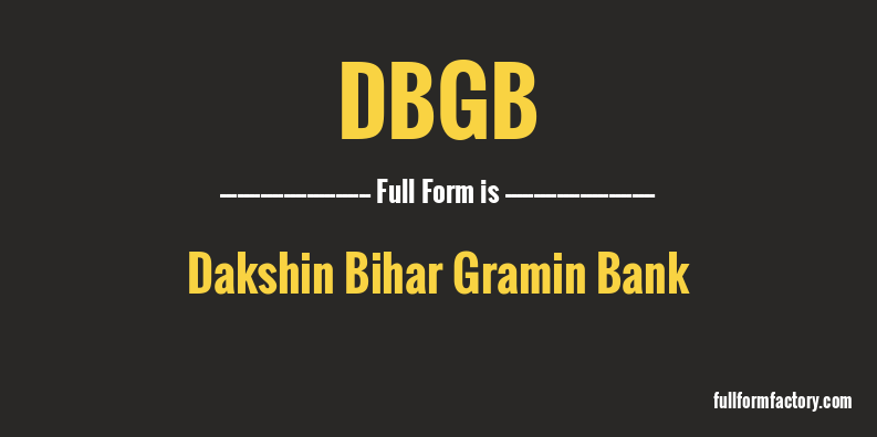 dbgb-full-form
