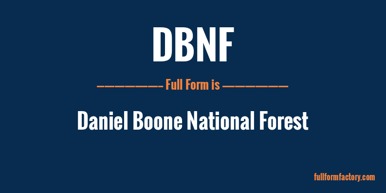 dbnf-full-form