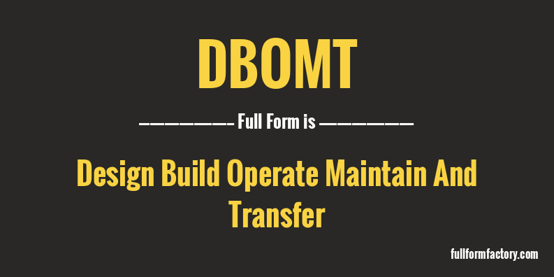 dbomt-full-form