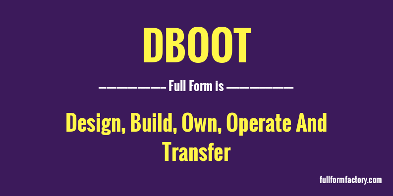 dboot-full-form