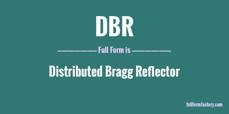 dbr-full-form