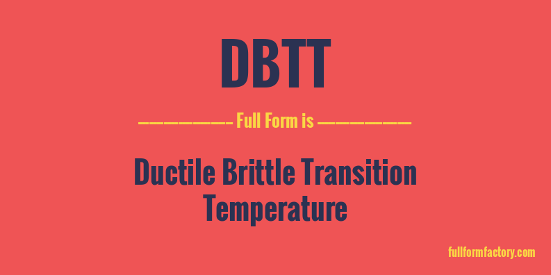 dbtt-full-form