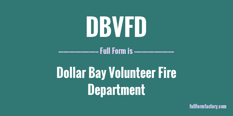dbvfd-full-form