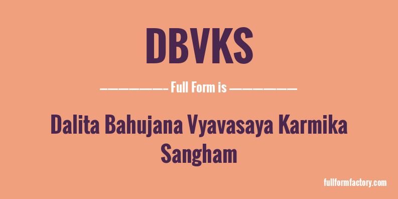 dbvks-full-form