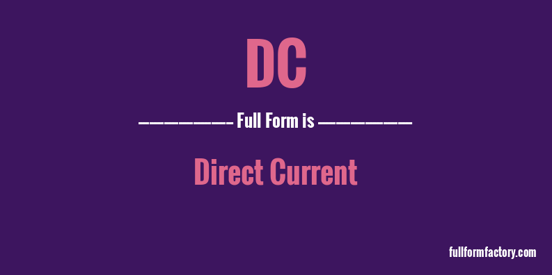 dc-full-form