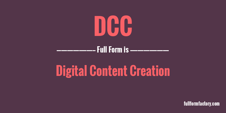 dcc-full-form