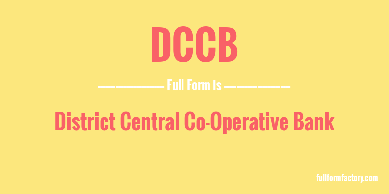 dccb-full-form