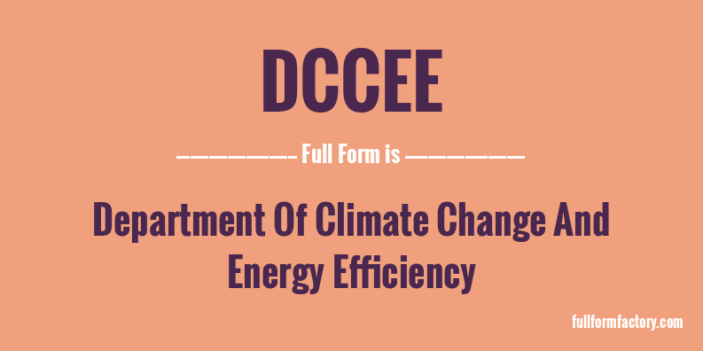 dccee-full-form