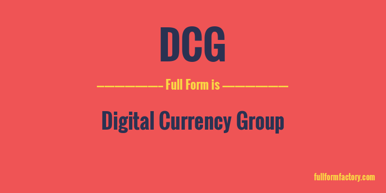 dcg-full-form