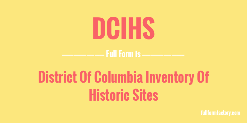 dcihs-full-form