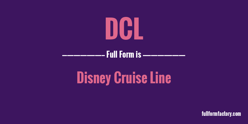 dcl-full-form