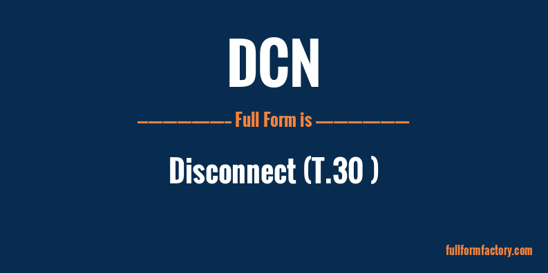 dcn-full-form