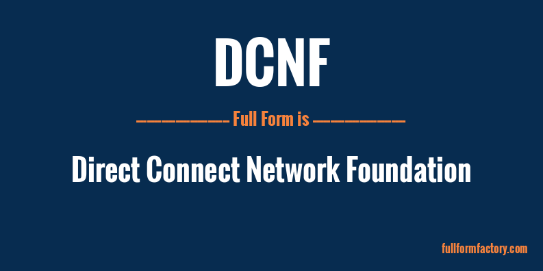 dcnf-full-form