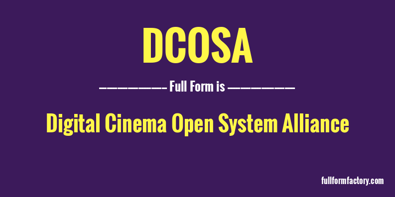 dcosa-full-form