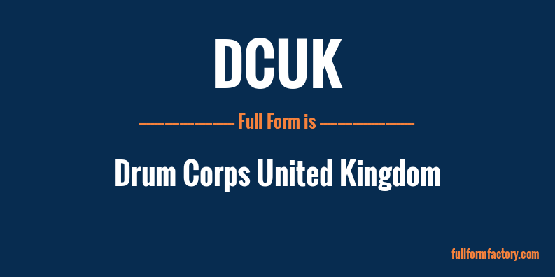 dcuk-full-form