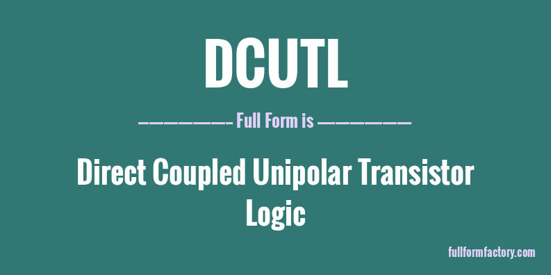 dcutl-full-form