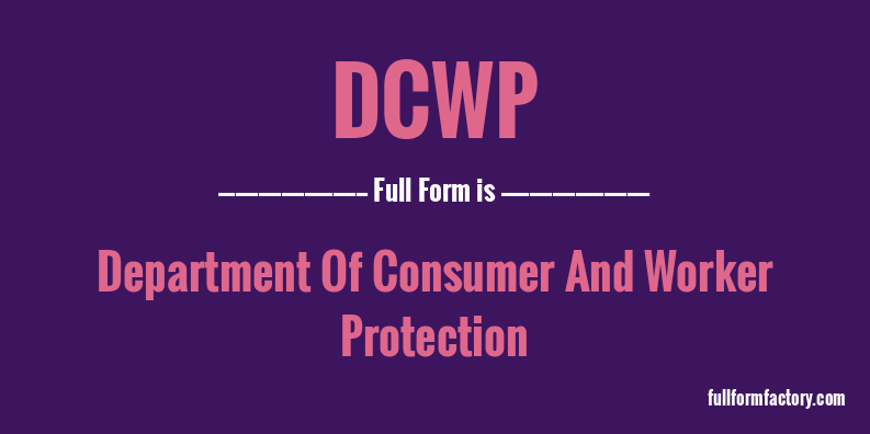 dcwp-full-form