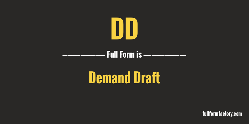 dd-full-form