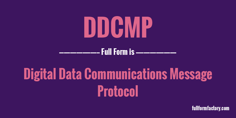 ddcmp-full-form