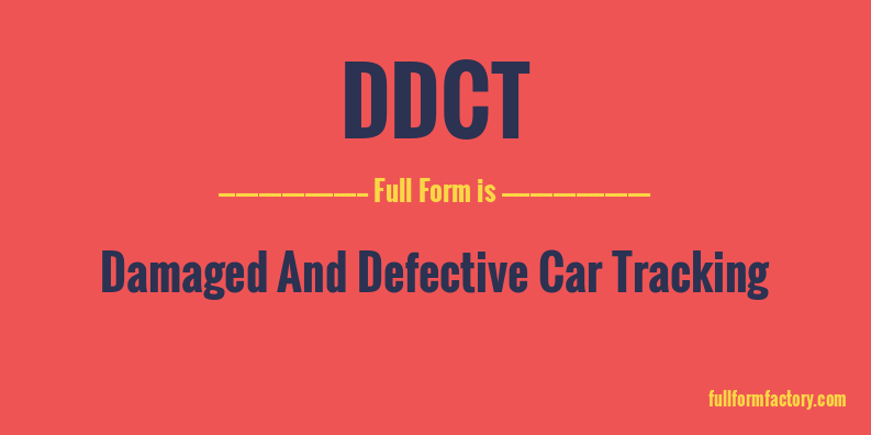 ddct-full-form