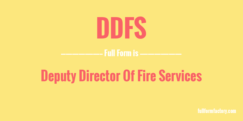 ddfs-full-form