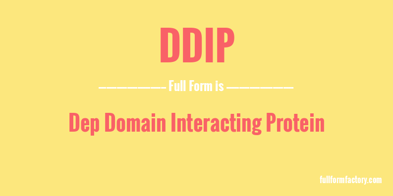 ddip-full-form