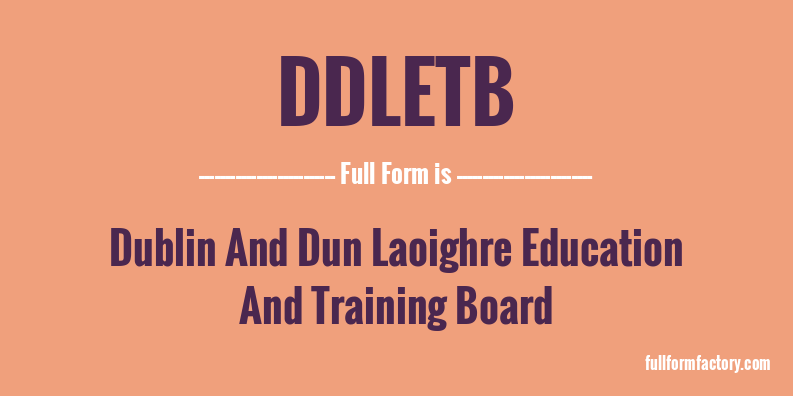 ddletb-full-form