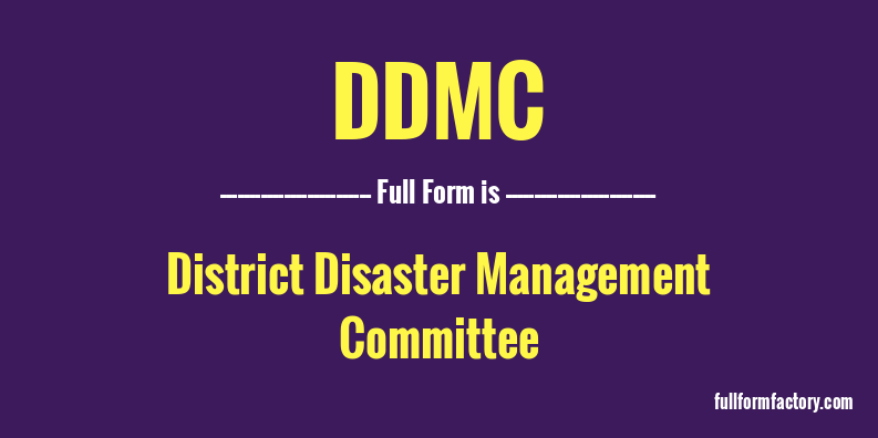 ddmc-full-form