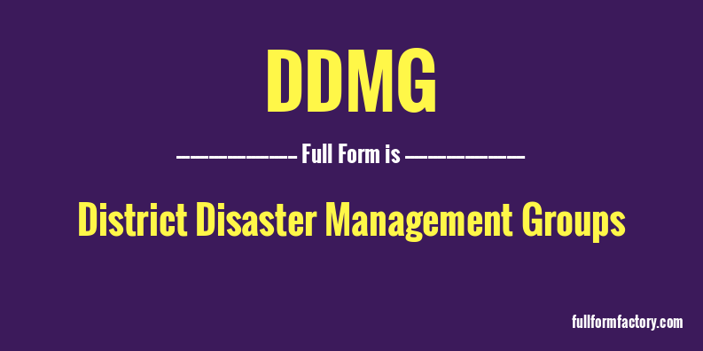 ddmg-full-form