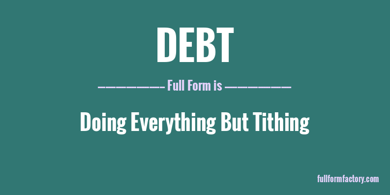 debt-full-form