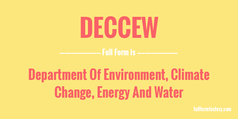 deccew-full-form