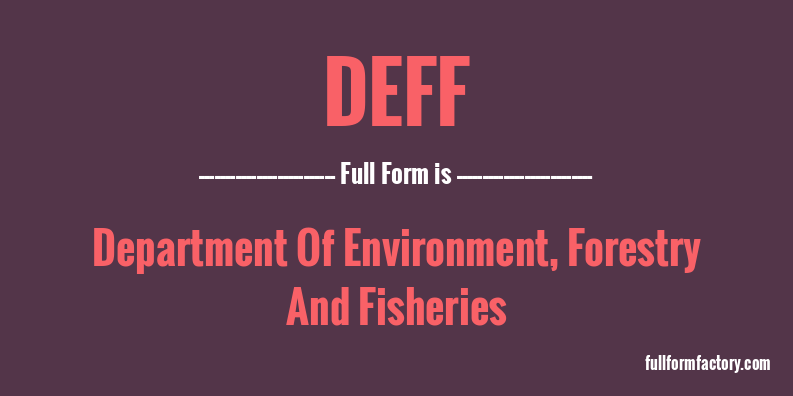 deff-full-form