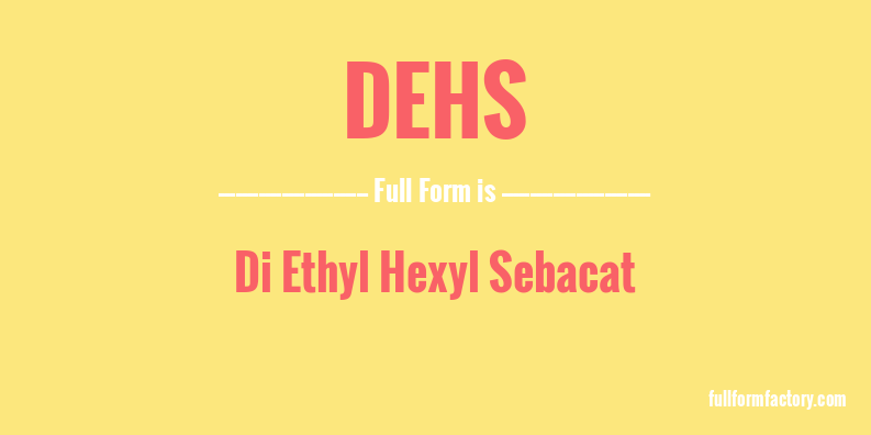 dehs-full-form