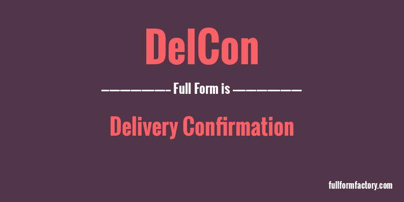 delcon-full-form