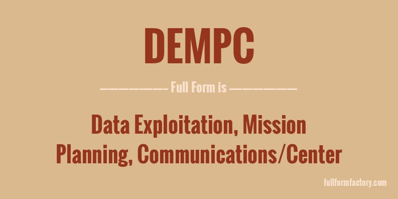 dempc-full-form