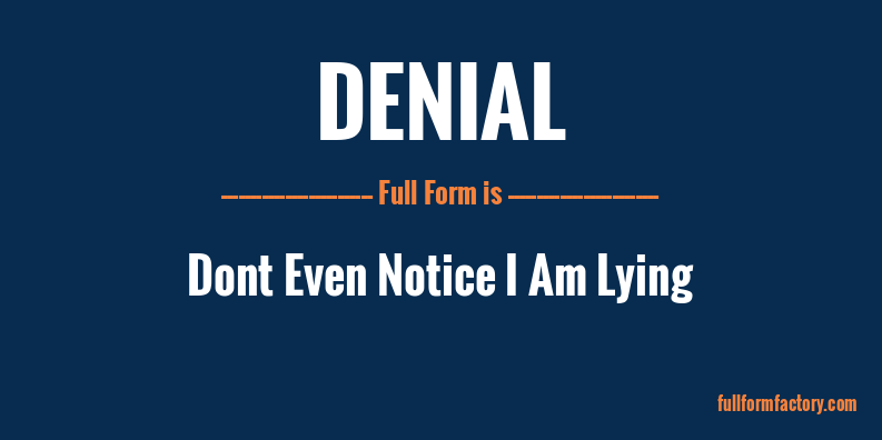 denial-full-form