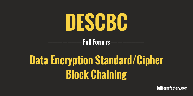 descbc-full-form