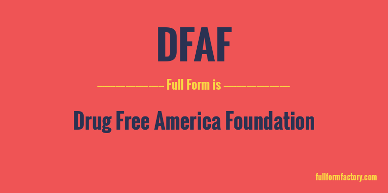 dfaf-full-form
