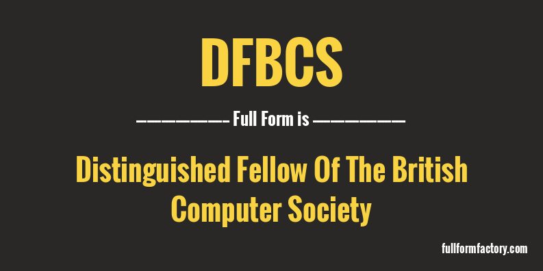 dfbcs-full-form