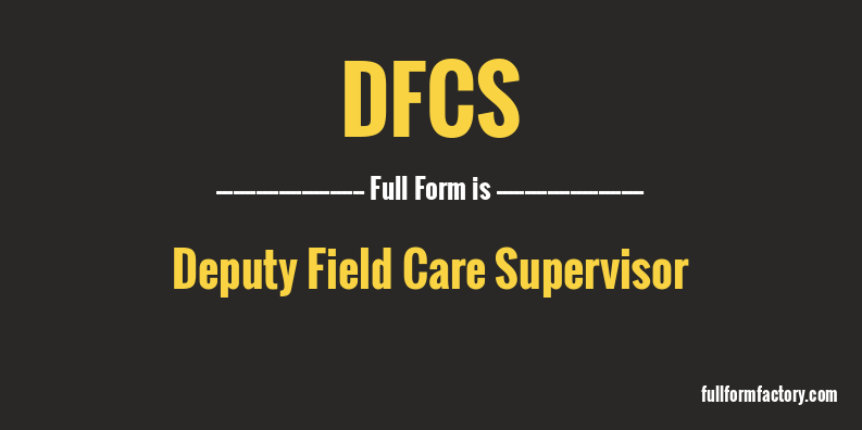 dfcs-full-form
