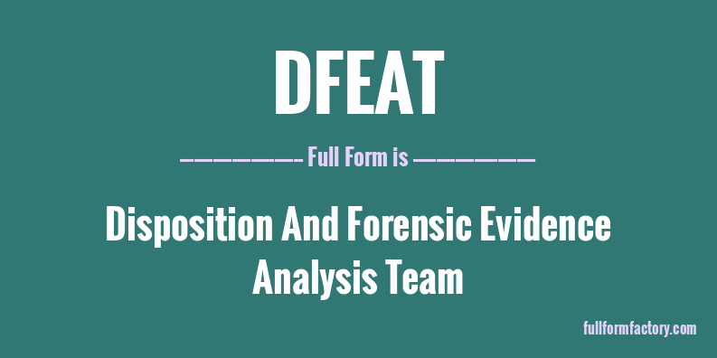 dfeat-full-form