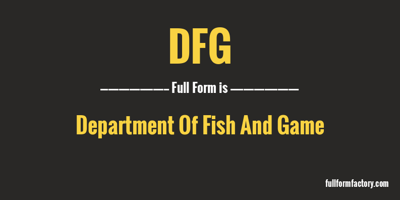 dfg-full-form
