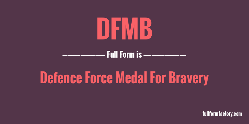 dfmb-full-form