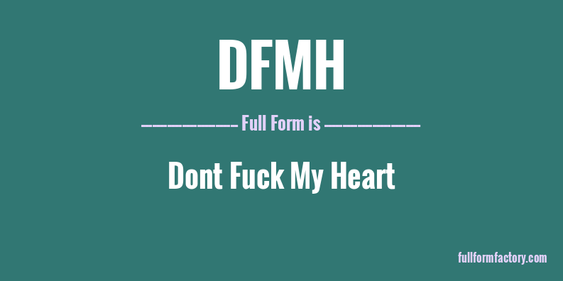 dfmh-full-form